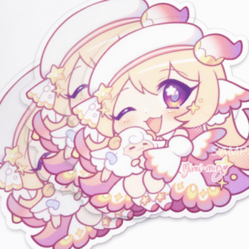 Mimi Min Sticker